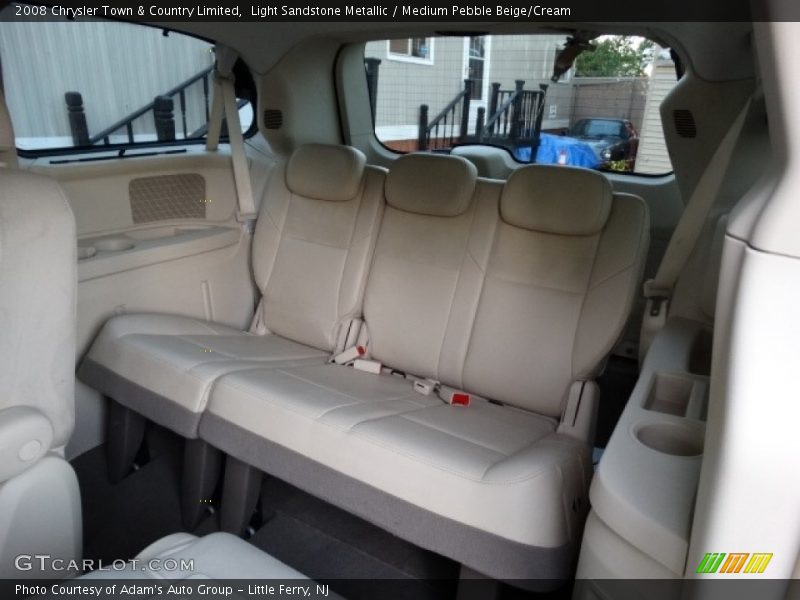 Light Sandstone Metallic / Medium Pebble Beige/Cream 2008 Chrysler Town & Country Limited