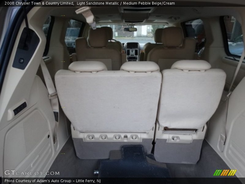 Light Sandstone Metallic / Medium Pebble Beige/Cream 2008 Chrysler Town & Country Limited