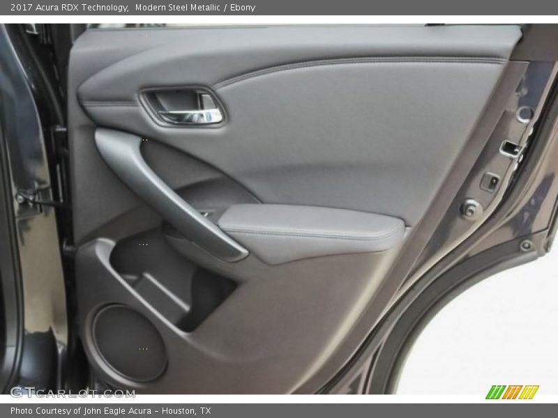 Modern Steel Metallic / Ebony 2017 Acura RDX Technology