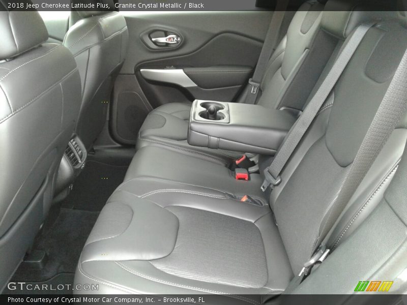 Granite Crystal Metallic / Black 2018 Jeep Cherokee Latitude Plus