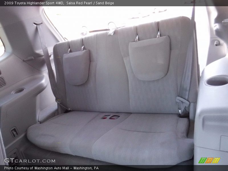 Salsa Red Pearl / Sand Beige 2009 Toyota Highlander Sport 4WD
