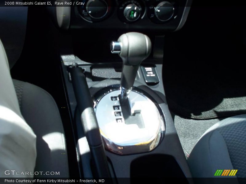Rave Red / Gray 2008 Mitsubishi Galant ES