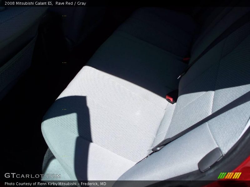 Rave Red / Gray 2008 Mitsubishi Galant ES