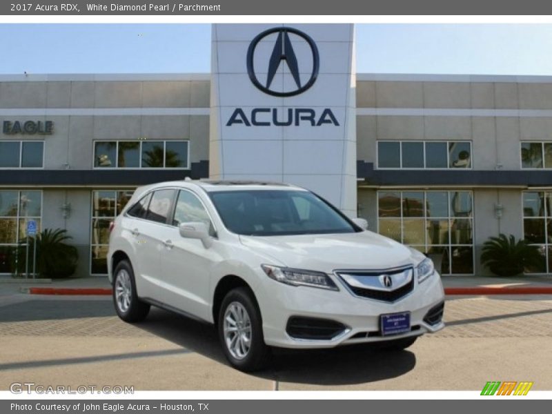 White Diamond Pearl / Parchment 2017 Acura RDX