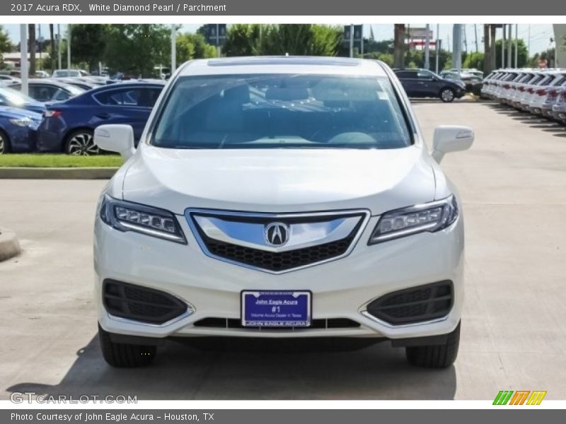 White Diamond Pearl / Parchment 2017 Acura RDX