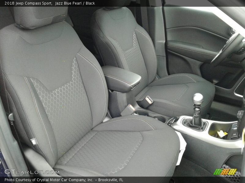 Jazz Blue Pearl / Black 2018 Jeep Compass Sport