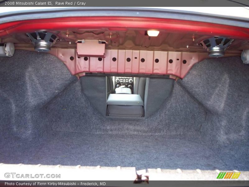 Rave Red / Gray 2008 Mitsubishi Galant ES