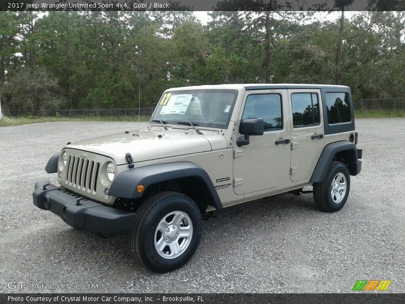 Gobi / Black 2017 Jeep Wrangler Unlimited Sport 4x4