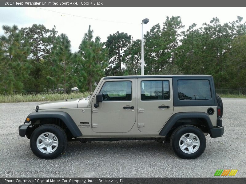 Gobi / Black 2017 Jeep Wrangler Unlimited Sport 4x4