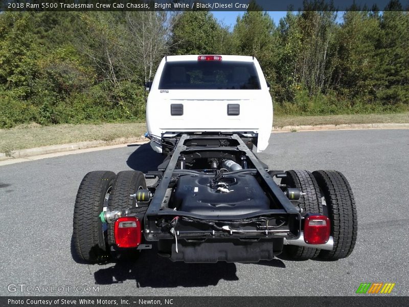 Bright White / Black/Diesel Gray 2018 Ram 5500 Tradesman Crew Cab Chassis