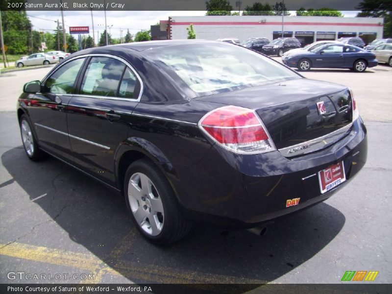 Black Onyx / Gray 2007 Saturn Aura XE