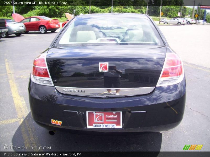 Black Onyx / Gray 2007 Saturn Aura XE