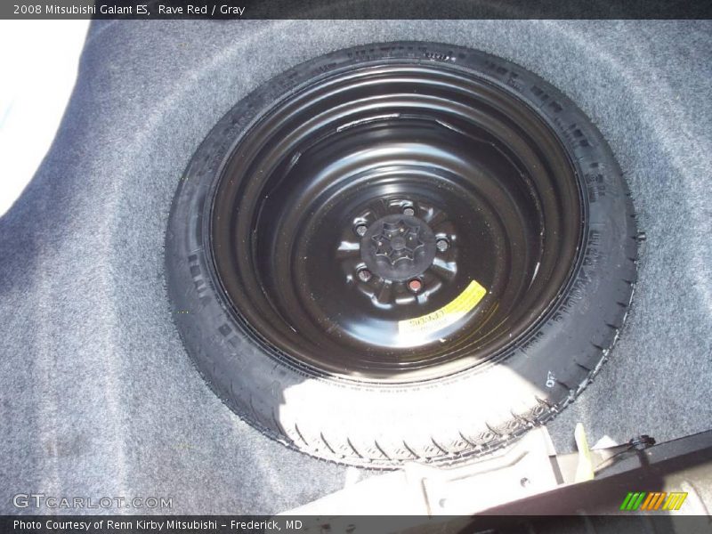 Rave Red / Gray 2008 Mitsubishi Galant ES