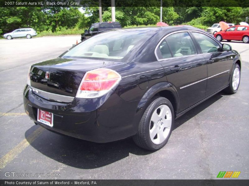 Black Onyx / Gray 2007 Saturn Aura XE