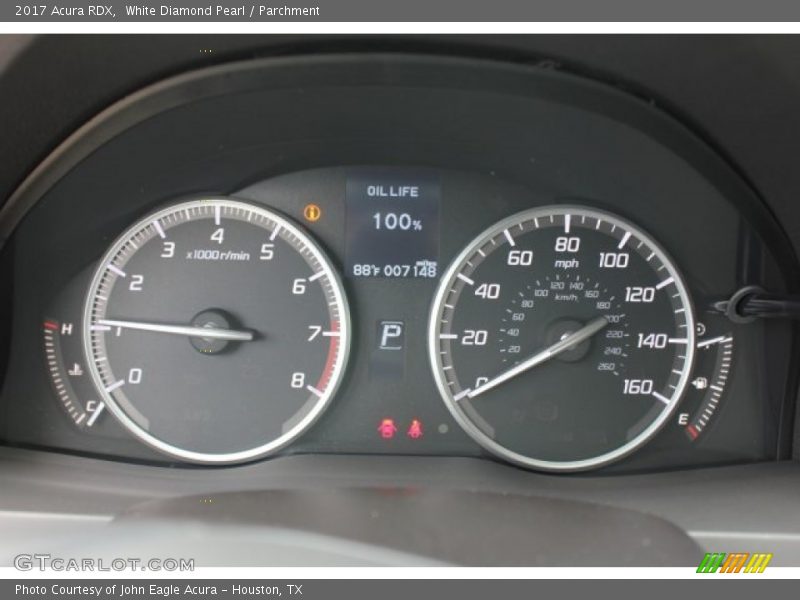 White Diamond Pearl / Parchment 2017 Acura RDX