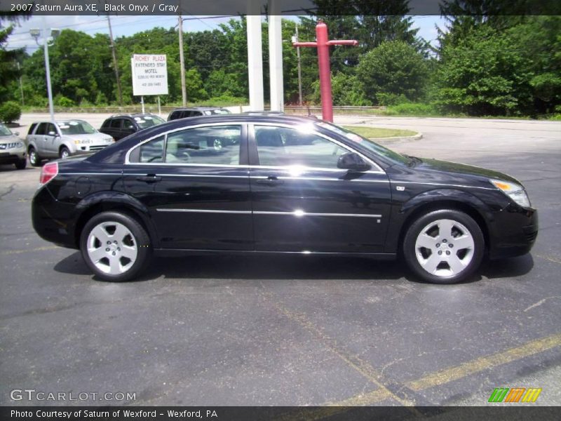 Black Onyx / Gray 2007 Saturn Aura XE
