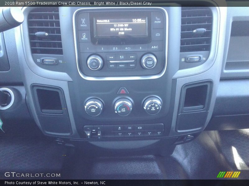 Bright White / Black/Diesel Gray 2018 Ram 5500 Tradesman Crew Cab Chassis