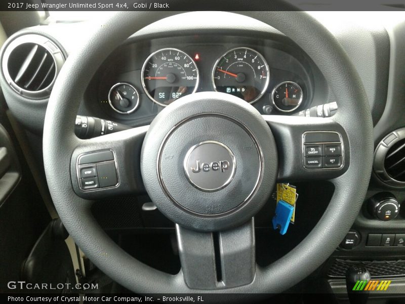 Gobi / Black 2017 Jeep Wrangler Unlimited Sport 4x4