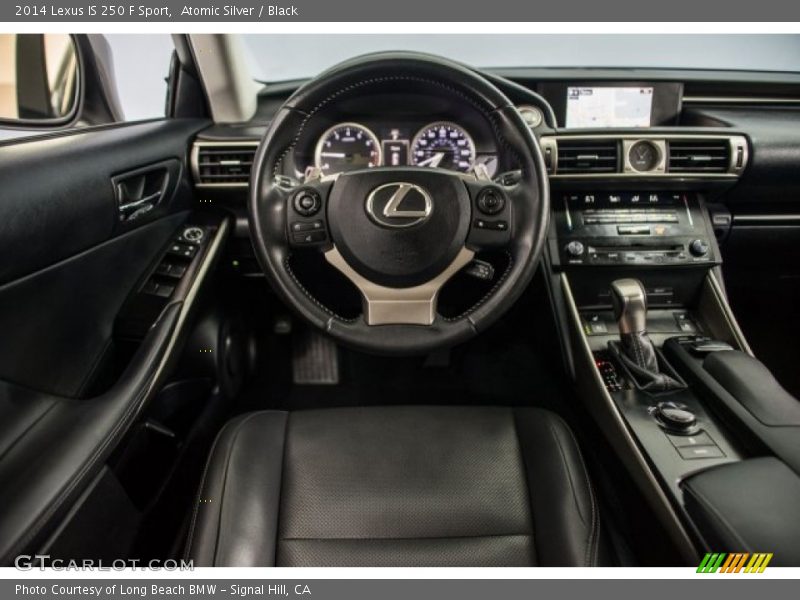 Atomic Silver / Black 2014 Lexus IS 250 F Sport