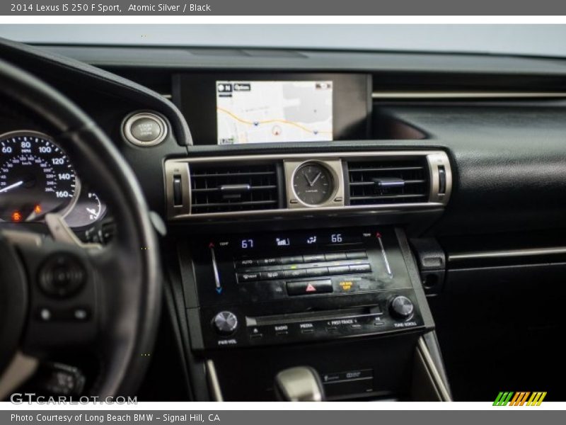 Atomic Silver / Black 2014 Lexus IS 250 F Sport