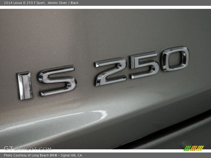 Atomic Silver / Black 2014 Lexus IS 250 F Sport