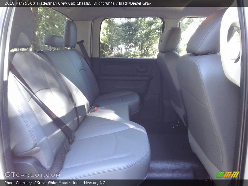 Bright White / Black/Diesel Gray 2018 Ram 5500 Tradesman Crew Cab Chassis