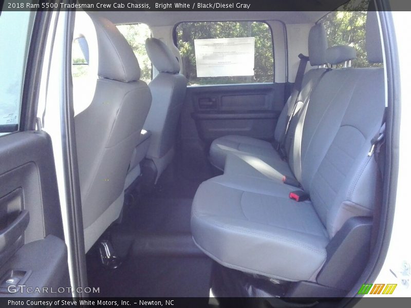 Bright White / Black/Diesel Gray 2018 Ram 5500 Tradesman Crew Cab Chassis