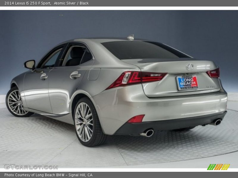 Atomic Silver / Black 2014 Lexus IS 250 F Sport