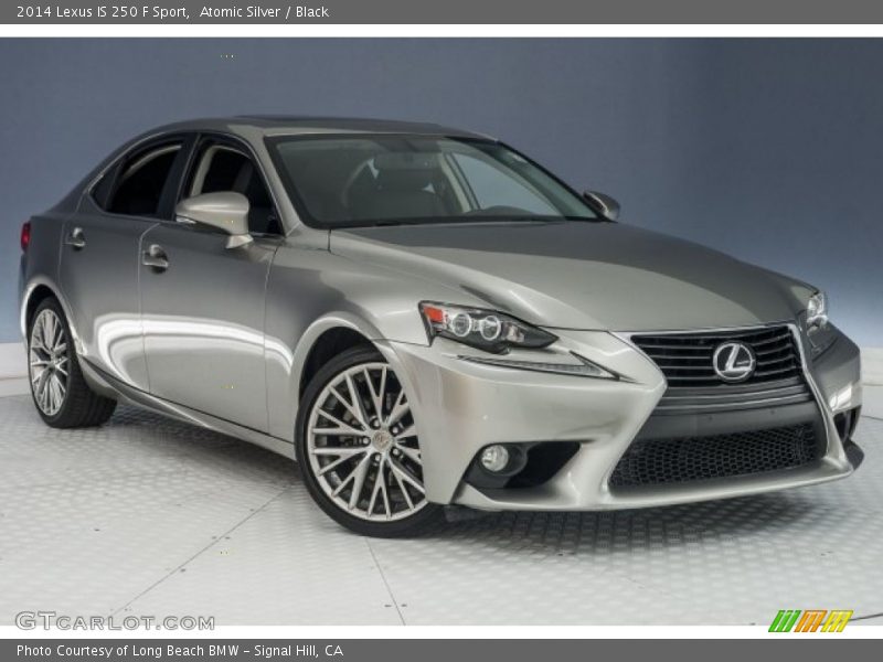 Atomic Silver / Black 2014 Lexus IS 250 F Sport