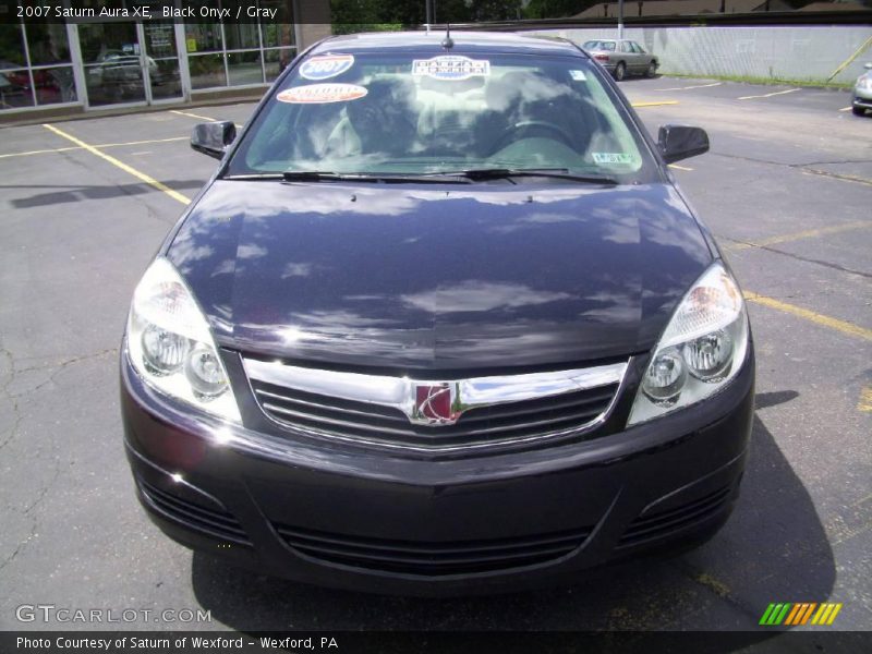 Black Onyx / Gray 2007 Saturn Aura XE