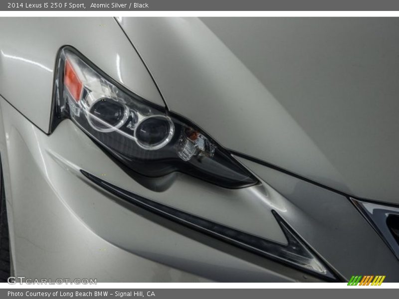 Atomic Silver / Black 2014 Lexus IS 250 F Sport