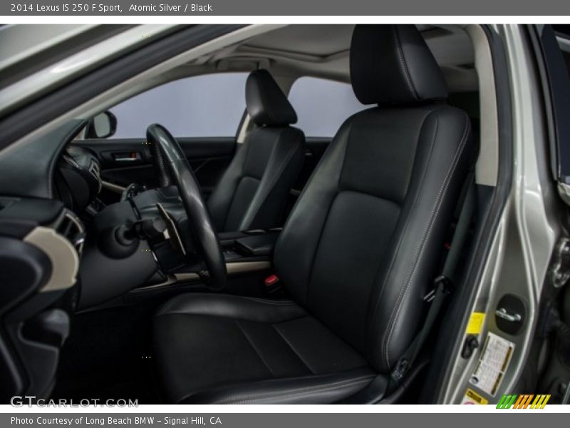 Atomic Silver / Black 2014 Lexus IS 250 F Sport