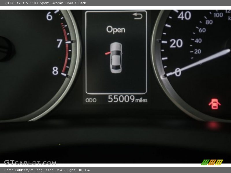 Atomic Silver / Black 2014 Lexus IS 250 F Sport