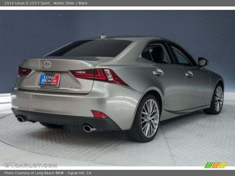 Atomic Silver / Black 2014 Lexus IS 250 F Sport