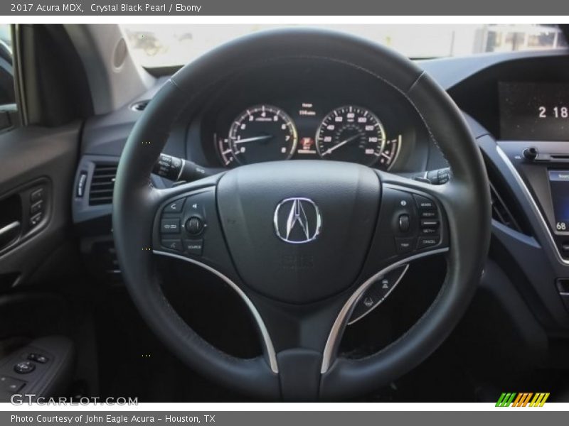 Crystal Black Pearl / Ebony 2017 Acura MDX