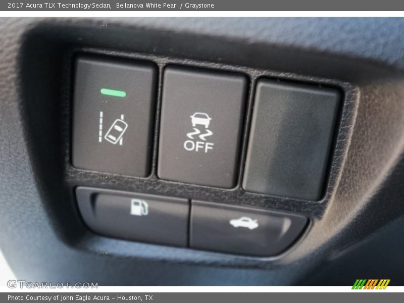 Bellanova White Pearl / Graystone 2017 Acura TLX Technology Sedan