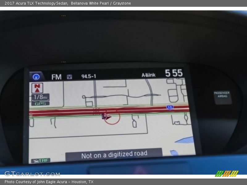 Bellanova White Pearl / Graystone 2017 Acura TLX Technology Sedan
