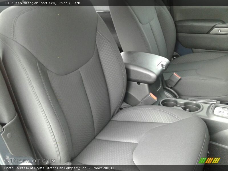 Rhino / Black 2017 Jeep Wrangler Sport 4x4