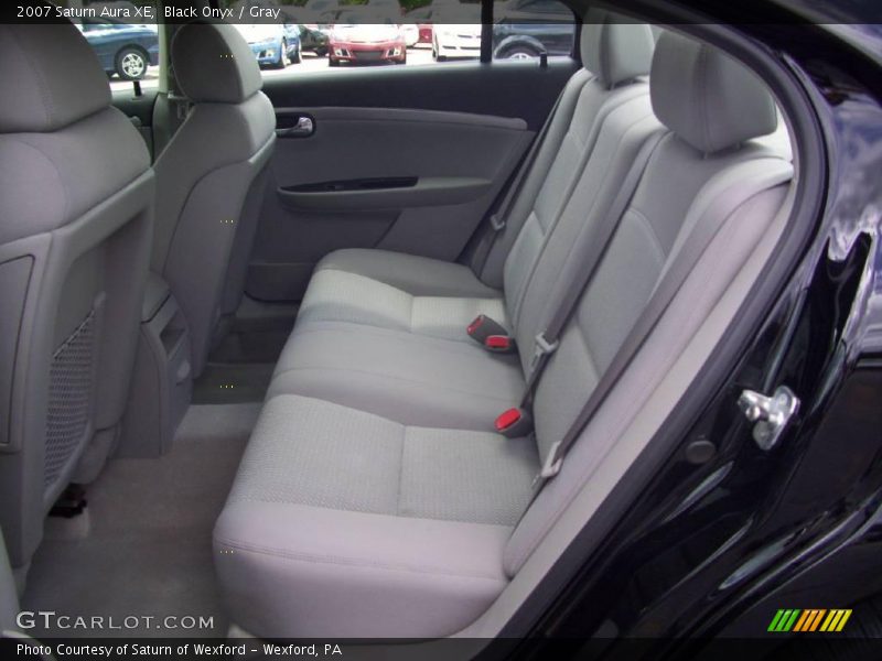 Black Onyx / Gray 2007 Saturn Aura XE