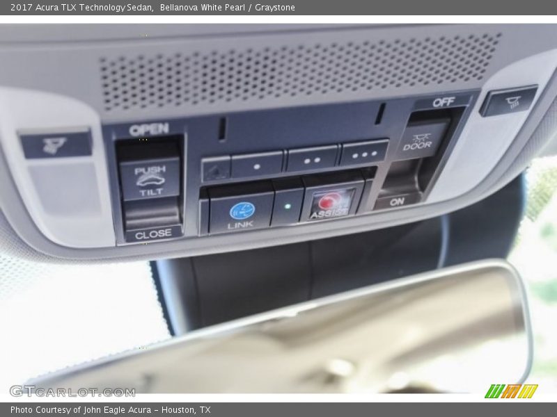 Bellanova White Pearl / Graystone 2017 Acura TLX Technology Sedan