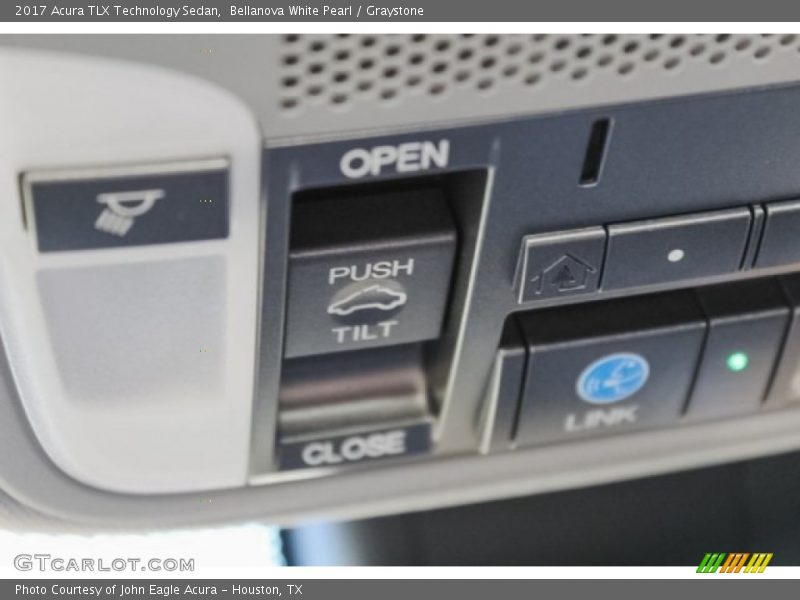 Bellanova White Pearl / Graystone 2017 Acura TLX Technology Sedan