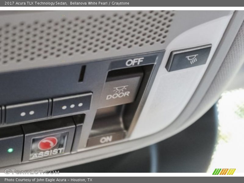 Bellanova White Pearl / Graystone 2017 Acura TLX Technology Sedan