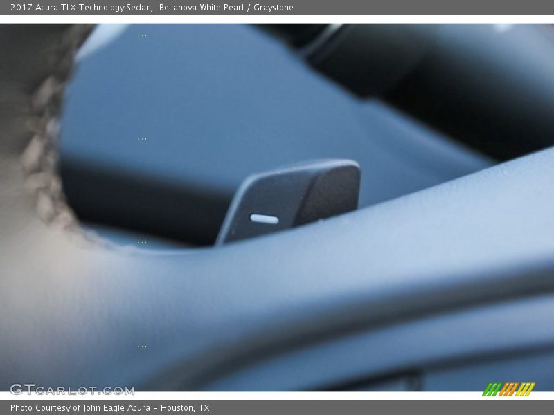 Bellanova White Pearl / Graystone 2017 Acura TLX Technology Sedan