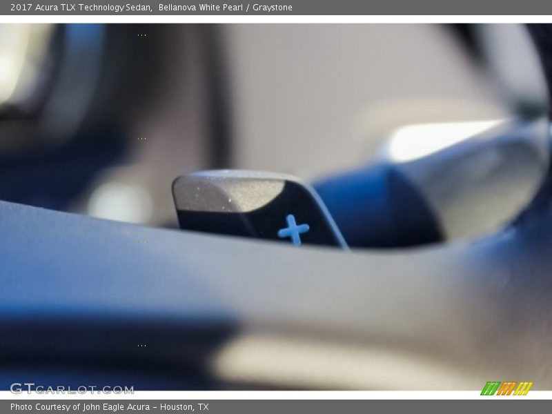 Bellanova White Pearl / Graystone 2017 Acura TLX Technology Sedan