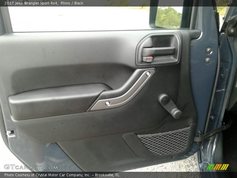 Rhino / Black 2017 Jeep Wrangler Sport 4x4