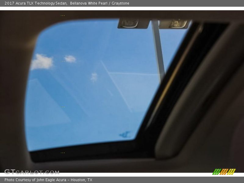 Bellanova White Pearl / Graystone 2017 Acura TLX Technology Sedan