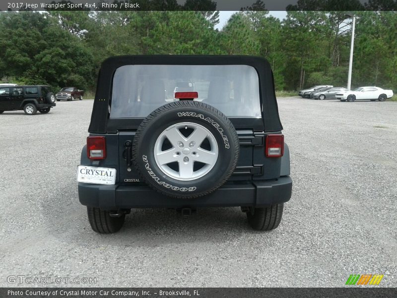 Rhino / Black 2017 Jeep Wrangler Sport 4x4