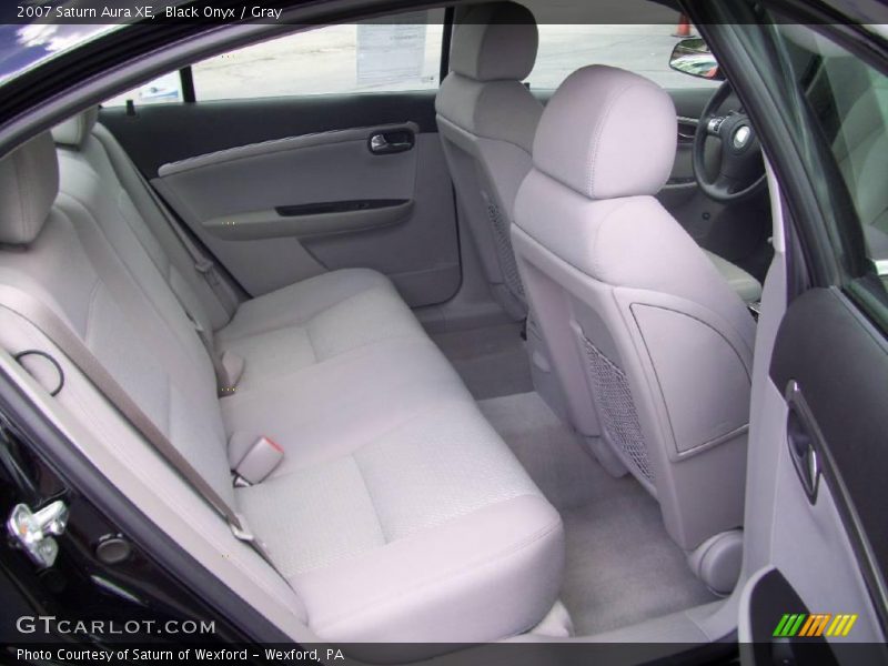 Black Onyx / Gray 2007 Saturn Aura XE