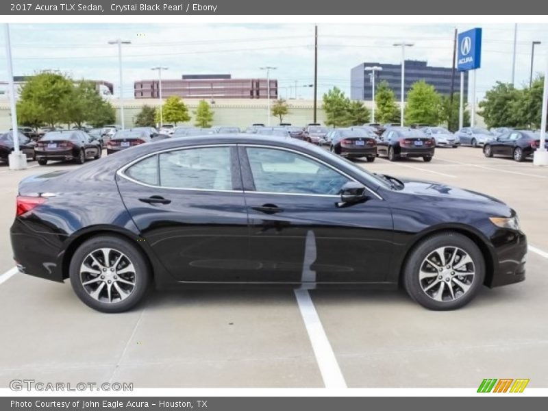 Crystal Black Pearl / Ebony 2017 Acura TLX Sedan