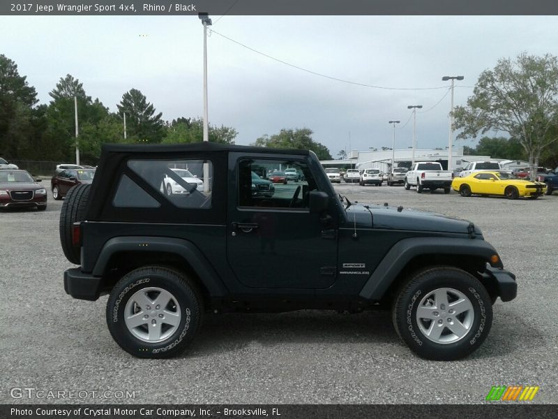 Rhino / Black 2017 Jeep Wrangler Sport 4x4